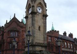 Penrith Town Centre Memorial Clock (BEFORE)