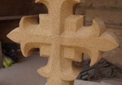 New stone cross