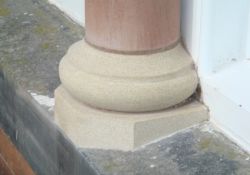 Stooling indent to existing cill