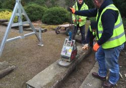 Relaying Stone Steps