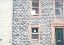 Repointing in lime mortar